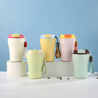 Mug de voyage isotherme réutilisable en acier inoxydable 304 à double paroi de 350 ml, personnalisé et écologique, modèle 2026 Emerit