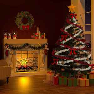 Adornos Navideños Transparentes de Plástico, Hechos a Mano, Impermeables, de 5-40 cm, para Rellenar, Decorativos, Colgantes - Product Image 3