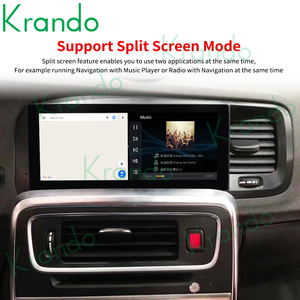 Autoradio multimédia Krando Android 13.0 pour <span class=keywords><strong>Volvo</strong></span> S60 V60 2011-2020, unité principale avec Apple CarPlay sans fil, Android Auto, 4G, Bluetooth - Product Image 6