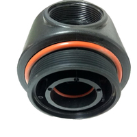 Distributeur d'eau à double sortie 2,5 pouces 4 pouces compatible avec réservoir FRP pour équipement de purification d'eau avec filtre à sable et charbon