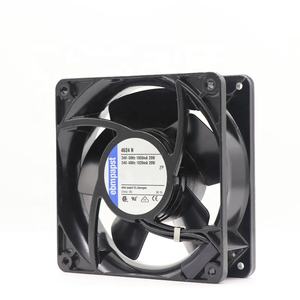 Ventilador axial de refrigeración para chasis/gabinete ebmpapst TYP 4624N 12038 120*120*38mm 12cm 24V DC 18W 93CFM 3100RPM con rodamientos de manguito. - Product Image 4