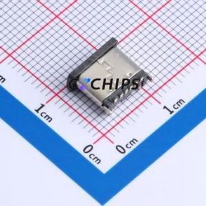 TYPE-C 6PLTH6.8-DJ USB Connector SMD Connector ( Connector Type: Type-C )( Protocol Standard: USB 3.1 )( Gender: Female ) - Product Image 2