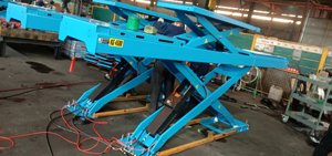 Decar SL-45G Eith 4.5 tấn tự động cắt kéo nâng xe, 4.3 mét nền tảng làm việc, với 3t khí nén jacking chùm xe nâng máy - Product Image 2