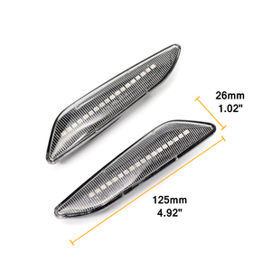 <span class=keywords><strong>Alfa</strong></span> <span class=keywords><strong>Romeo</strong></span> 147 <span class=keywords><strong>156</strong></span> Lancia Ypsilon Delta Fiat Tipo pour Chrysler Dynamic LED Side Marker Car Lights New Turn Signal Running Bulb - Product Image 5