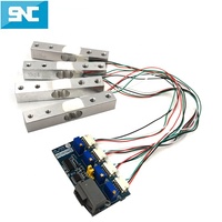 Amplificador de sensor de carga HX 711, dispositivo con 1- 4 unidades, célula de carga HX711