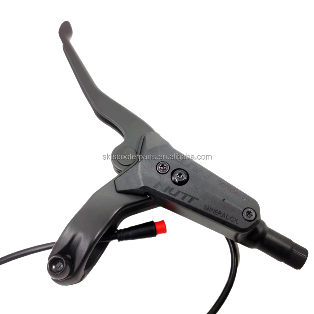 Jeu De Freins Hydrauliques à Disque Pour Vélo électrique Ou Scooter (avant & Arrière) - Neuf Noir Aluminium