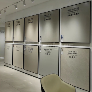 Chine Carreaux de sol finis emmêlés émaillés en gros 1200x1200 blanc pour salon - Product Image 5