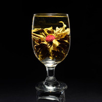 Vente chaude usine approvisionnement échantillon gratuit art fleur fleur de thé fleur floraison boule de thé