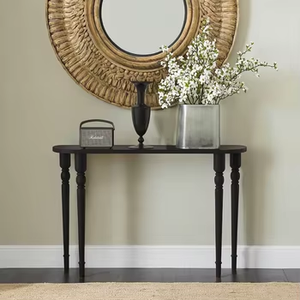 Mesa <span class=keywords><strong>Consola</strong></span> de Entrada Ultra <span class=keywords><strong>Estrecha</strong></span> de Estilo Francés Americano Vintage, Mueble de Madera Maciza para <span class=keywords><strong>Recibidor</strong></span> o Sala de Estar - Product Image 6