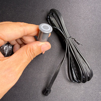 Interruptor Táctil Inteligente con Atenuación por Toque Prolongado para Iluminación LED de Gabinetes, Sistema de Control Central DC12V DC24V