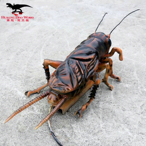 Mini materiale in gomma siliconica 3D animatronic realistico modello cricke - Product Image 1