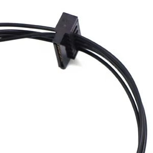 45CM 미니 4핀에서 <span class=keywords><strong>2</strong></span> SATA 전원 공급 케이블 메인보드 인터페이스용 소형 4핀에서 <span class=keywords><strong>2</strong></span> SATA SSD 케이블 전원 공급 변환기 - Product Image 4