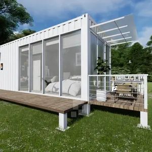 Prefab di động mô-đun nhà nghỉ mát hiện đại Nhật Bản prefab nhà prefab khách sạn và biệt thự