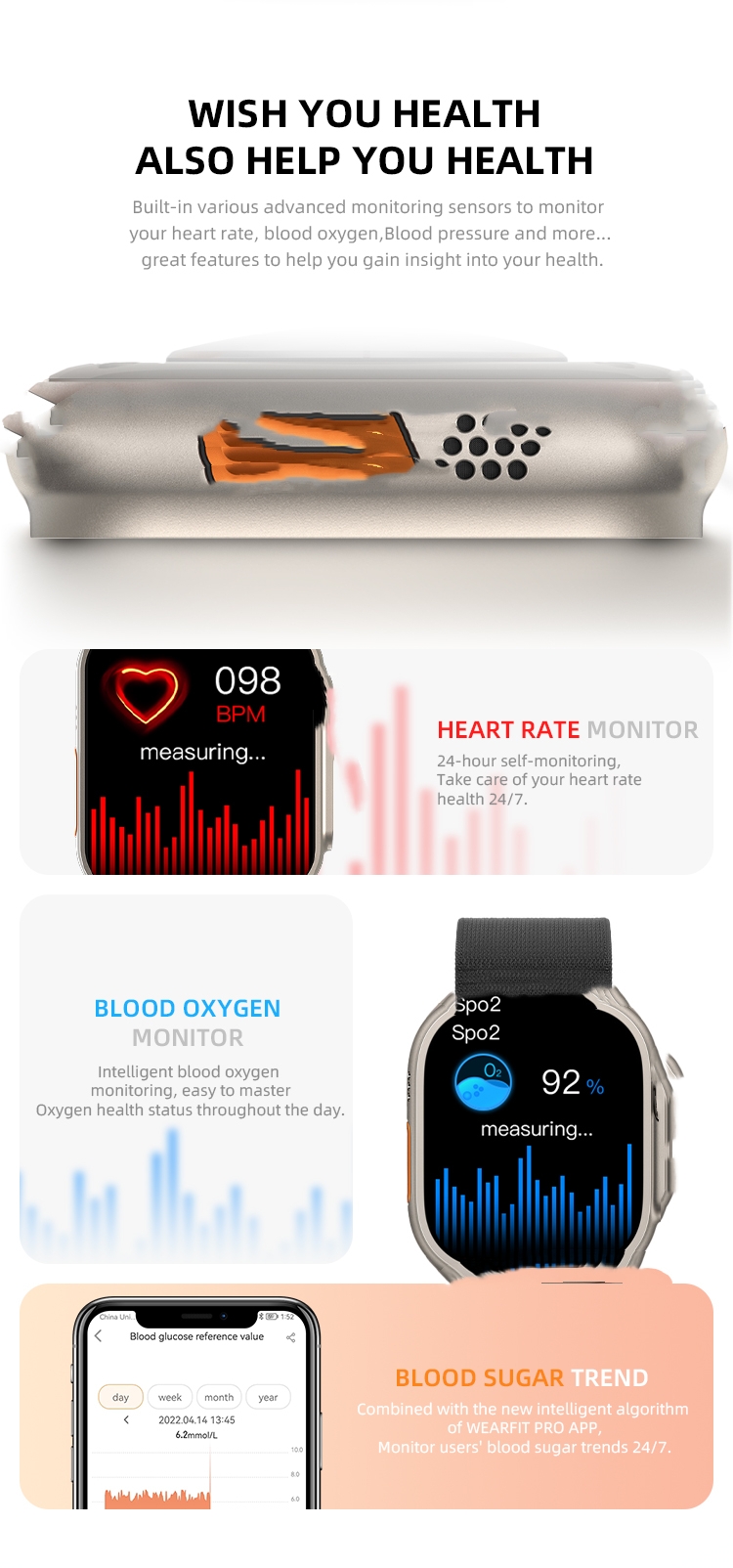 HW8 Ultra Smart watch 8 Wireless charger GS8 reloj inteligente S8 Max N8 H10 Ultra Series 8 With NFC HW8 Ultra smartwatch