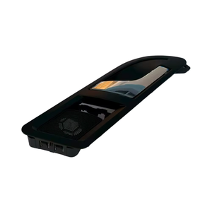 CSH Lot de 2 poignées intérieures de porte arrière droite (noir) de haute qualité Accessoire d'ouverture de porte Poignée adaptable résistante à l'usure 18D839222YMS - Product Image 1