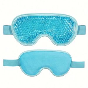 Masque oculaire réutilisable en gel de cryothérapie, compresse froide, taille personnalisable, pour les yeux gonflés, les cernes, les yeux secs et le soulagement du stress - Product Image 1