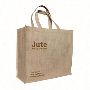 Durable Jute <b>Tote</b> Bags Bulk Custom Printed Logo for Grocery Store & Supermarket | Reusable Shopping Bag Supplier - Product Image 4