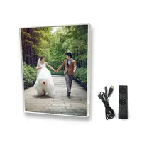 OEM Wedding art photos/ famous paintings /photography wall mount HIFI speaker outdoor wireless bluetooth speakers with FM radio
