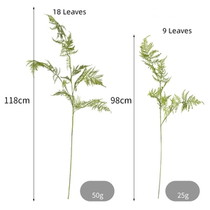 Plantes Artificielles Suspendues au Mur Plantes de Plafond Déco de Mariage Vert Simple Artificiel Branché Bambou - Product Image 5