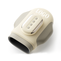 Masseur électrique portable pour les mains, massage des doigts et des articulations, rechargeable par USB, contrôle du temps, pour le bureau, la maison, soulagement de la douleur