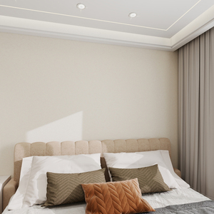 Tissu mural sans couture effet pierre en relief glacé, 2,85 m de large, imperméable, pour projets hôteliers et décoration intérieure # série artistique - Product Image 5