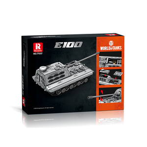Building Block Tank Model 1:35 Scale Construction Toy for Ages 8-13 Unisex Plastic <b>ABS</b> Kit Transportation Theme - Product Image 4