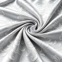 Tissu Jacquard Brocart Teint 100% Polyester en Gros, 120 GSM, Respirant, Écologique, Durable, Largeur 98 Pouces, Poids Moyen, Pour la Maison