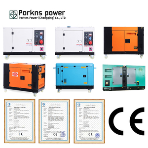 Porkcs điện siêu im lặng độc đáo 60Hz Single phase 220V 5KW 6KW 7kW 8KW 10KW 12KW 16kw 10KW Máy phát điện diesel - Product Image 5