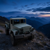 Voiture RC Hobbi Grade 6x6, camion utilitaire 4x4, 2,4 GHz, lumières LED, 40 min d'autonomie, ABS+Métal, prête à l'emploi, intérieur-extérieur, fonction Follow Me, chargeur inclus
