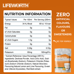 LIFEWORTH Boissons énergisantes pour adultes en sachets, poudre d'électrolytes pour l'hydratation en déplacement, non destiné aux femmes enceintes - Product Image 4