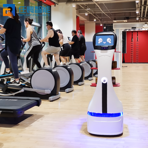 <span class=keywords><strong>Robot</strong></span> de livraison intelligent Panda AI pour la réception en restaurant, réceptionniste intelligent, 4G/5G/Wi-Fi/Bluetooth, charge automatique, IP54, 30KG - Product Image 4