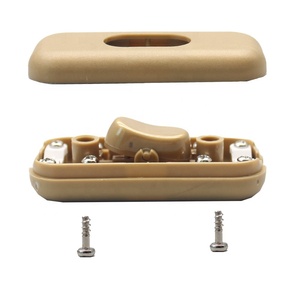 2A 250V AC Golden Inline Rocker Switch DPST <strong>On</strong>-Off Control Lamp Switch with 6A Max. Current <strong>Push</strong> <strong>Button</strong> <strong>on</strong> for Lamp - Product Image 3