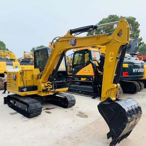 Excavadora Hidráulica Mini CAT305.5E2 de 5 Toneladas, Marca Caterpillar, Fabricada en Japón, Precio Bajo, Retroexcavadora con Cucharón de 0.22m, 34.1kW, 5400kg, 0-2000 - Product Image 1