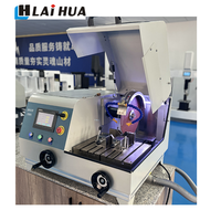 Lab Equipment Max 60mm Diameter Manual Metallographic Specimen Cutting Machine Petrographic Cutter for Scientific Research