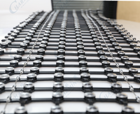 Écran LED souple et flexible pour l'extérieur, pliable, programmable, à haute luminosité, avec espacement personnalisable des perles lumineuses, pour affichage en gare de métro