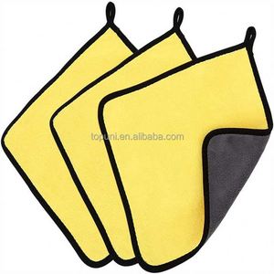 Toalla de Microfibra de 600 g/m² con Bucle Retorcido de una Sola Cara para Limpieza de Autos, 120, 200, 300 g/m², Alta Absorción de Agua para Uso Doméstico - Product Image 2