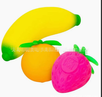 Nuevo Producto ODM de la Estación Independiente Yqxc: Caja de Juguetes de Goma con Diseño de Frutas y Dibujos Animados Schylling Groovy para Niños de 5 a 7 Años