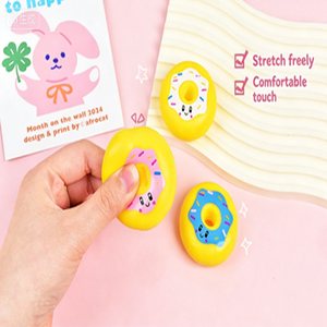 4.8cm TPR Soft Squeeze Toy Creative Colorful <b>Balloon</b> Dog Design Solid High Elasticity Stretch Toy Stress Relief Fidget Toy - Product Image 1