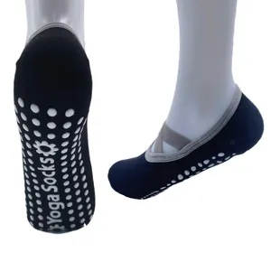 Haute qualité nouveau Design Silicone antidérapant Invisible pas de spectacle coton adulte bateau course cheville chaussettes
