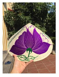 Chapeau de paille de style vietnamien varié chapeau traditionnel conique en feuille de palmier en bambou à vendre - Product Image 1