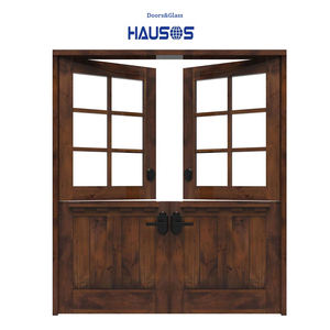 Écurie portable préfabriquée de type populaire pour chevaux, devantures de stalle pour chevaux, étables à chevaux, double porte néerlandaise avec loquet de porte de stalle à charnière - Product Image 3