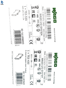 Módulo PLC 753-430 753-530 75, Módulo de Control Industrial, Módulo de Señal con Bloque de Terminales Montado en Riel DIN, Módulo de Entrada Digital - Product Image 1