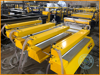 Personnalisé 3000m 1200mm acrylique plastique pvc feuilles deux double face électrique chauffage machine à cintrer manuel
