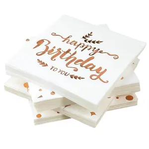 Party Napkins Various Events Customized Napkin Paper Napkins Manufacturer Direct Supply