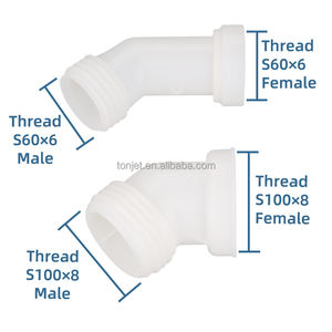 Adaptateur IBC Camlock S60x6F vers 2" BSP | Joint Pivotant Plastique Grade Alimentaire pour Liquides - Product Image 4