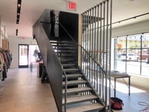 Droite Escaliers En Métal <span class=keywords><strong>noir</strong></span> en métal <span class=keywords><strong>escalier</strong></span> En Acier - Product Image 3