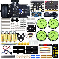 Kit de voiture robot intelligente STEM Keyestudio Microbit 4WD Mecanum V2.0 avec carte Micro Bit