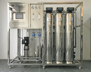 نظام تنقية المياه بالتناضح العكسي التجاري والمنزلي 500 لتر/ساعة تخزين في غضون سنة ضمان مياه شرب آمنة - Product Image 1