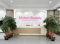 Nouveau produit : Miroir de maquillage LED dimmable pour dortoir, style influenceur, avec éclairage intégré, pour coiffeuse de bureau