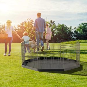 לחיות מחמד גור foen kennels גדר כלב תרגיל גדר עט גדר foldable כלב - Product Image 4